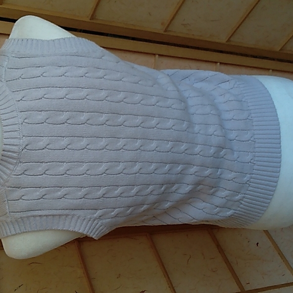 Brandy Melville gray/purple sweater vest - Picture 2 of 7